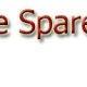 A black background with the words " spare parts ".