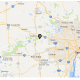 A map of the city of rockford, illinois.